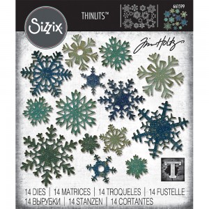 Thinlits die Snowflakes - Sizzix
