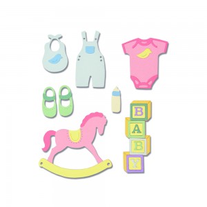 Thinlits die New baby - Sizzix