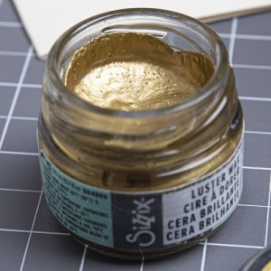 Effectz luster wax gold - Sizzix