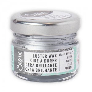 Effectz luster wax silver - Sizzix