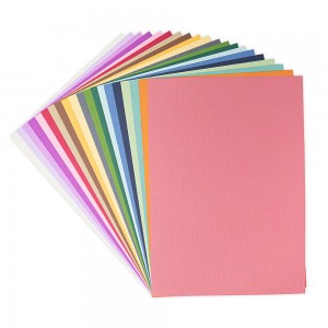 80 feuilles muted color cardstock - Sizzix