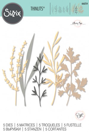 
Thinlits die woodland stems - Sizzix