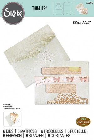 Thinlits die journaling card & envelope - Sizzix