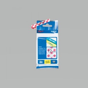 Tape lamined White  red 12 m - P-Touch - Brother