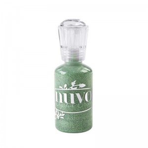 Glitter drops sunlit meadow - Nuvo
