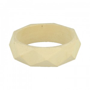 Bracelet losange bois 25 mm - Artemio