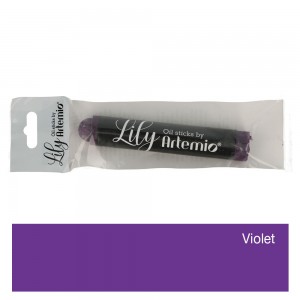 Stick Lily violet peinture à l'huile - Artemio