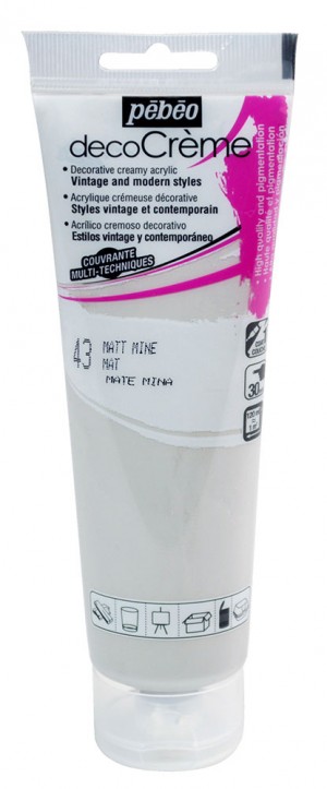 Peinture mine - acrylique mat - 120 ml - Pébéo