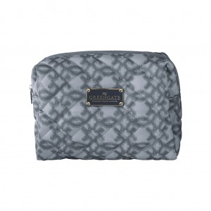 Trousse warm grey avec tirette - 23x15 cm - nylon - Greengate
