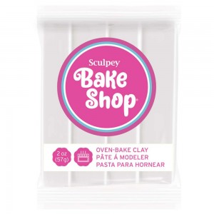 Bake shop white - pâte à modeler 57 gr - SCULPEY