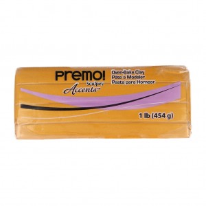 Premo accents gold - pâte 454 gr - Sculpey