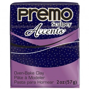 Premo Galaxy Glitter - pâte 57 gr - Sculpey
