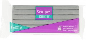 Pâte III SIlver - 227 gr - Sculpey