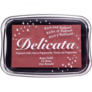 Encreur Delicata  rose gold - Tsukineko
