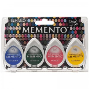 4 gouttes d'encre  - Memento Tsukineko