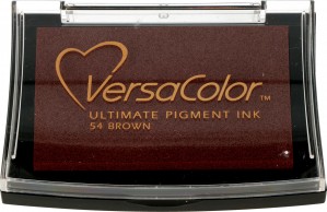 Encreur Versacolor brown - Tsukineko