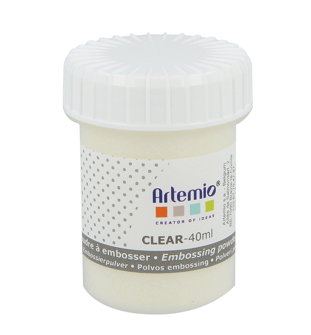 Relief poeder clear transparant - 40 ml - Artemio