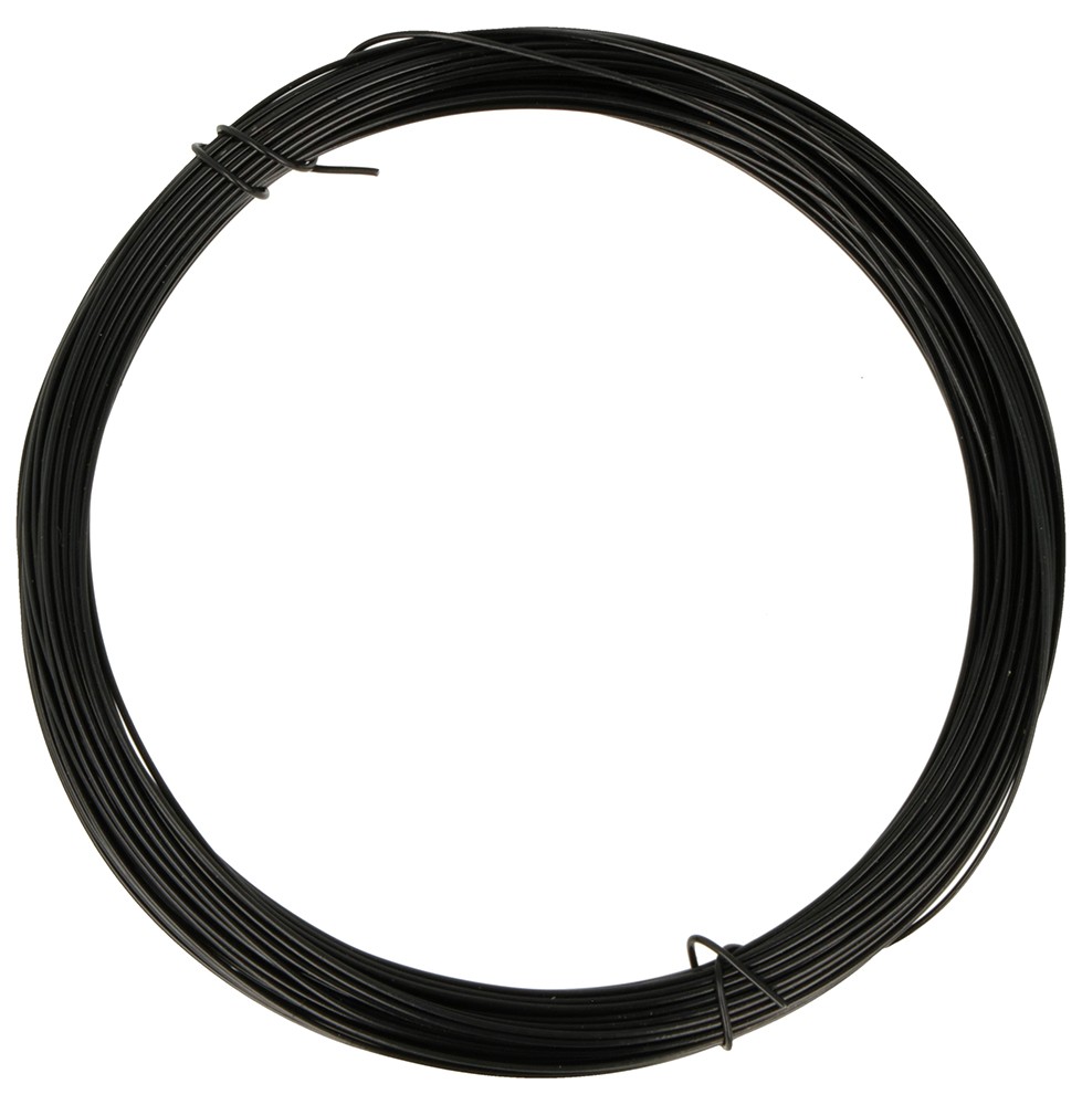 Soepel metaaldraad zwart 0,9 mm- Artemio