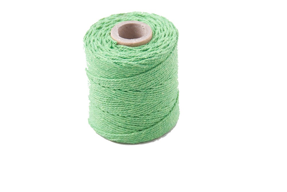 Corde coton vert - 65 m x 1 mm - Artemio
