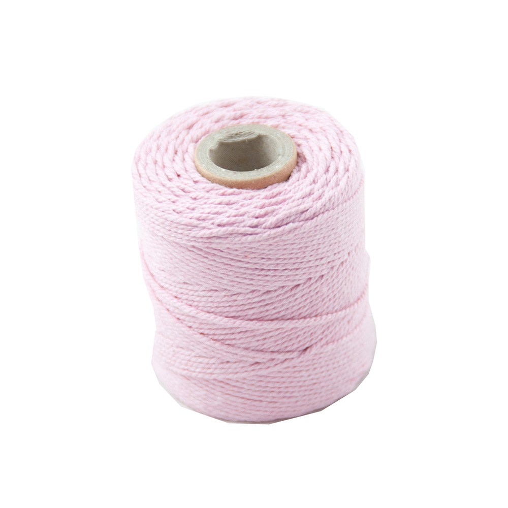 Corde coton rose - 65 m x 1 mm - Artemio
