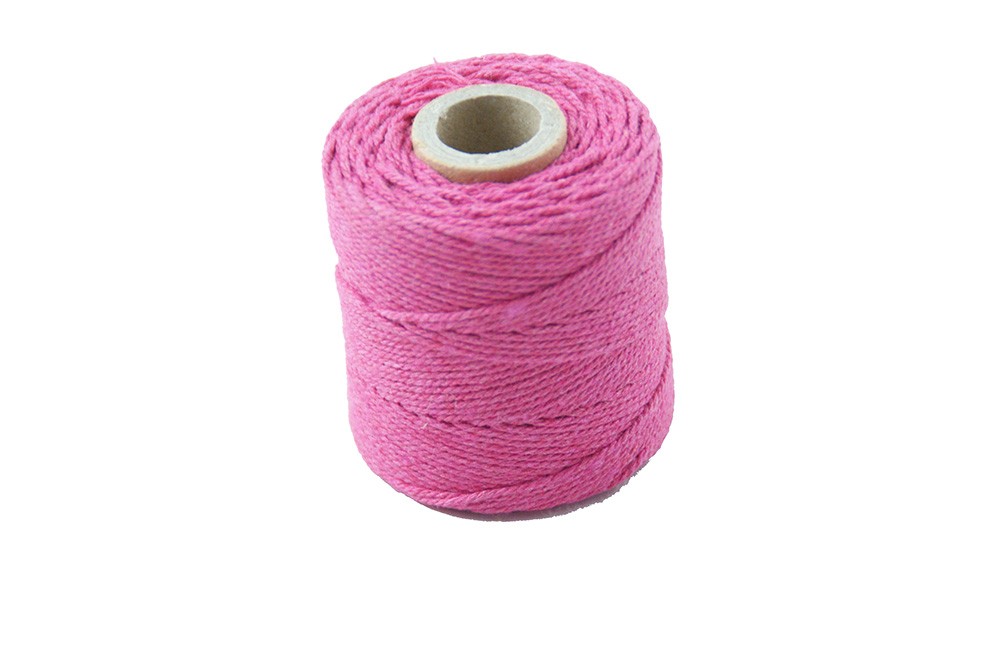 Corde coton fuchsia - 65 m x 1 mm - Artemio