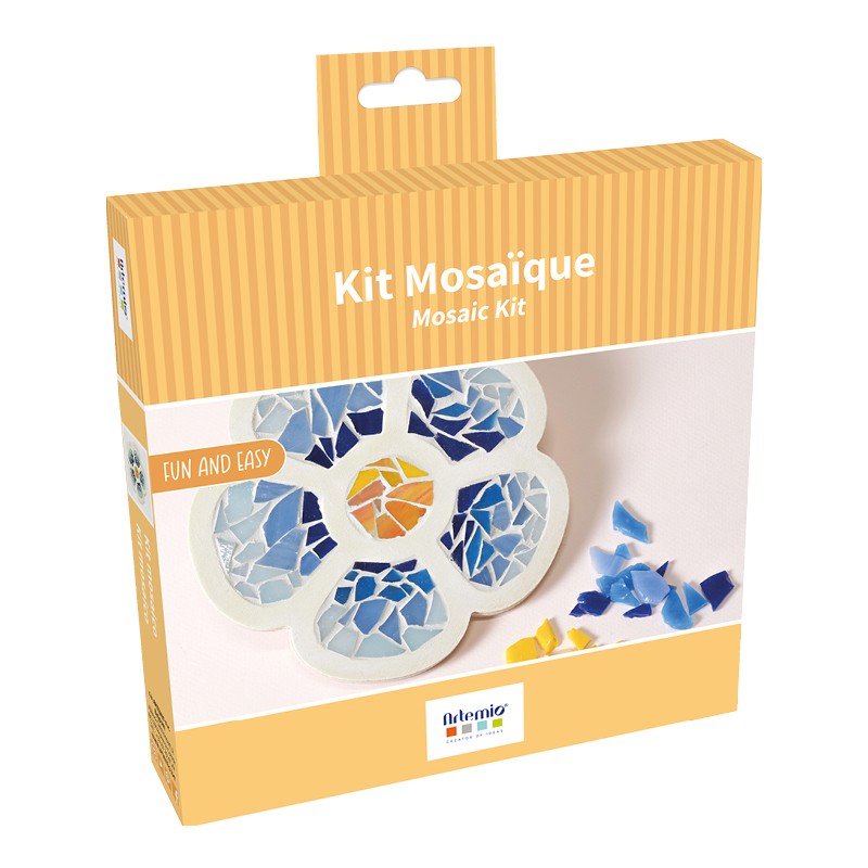 Bloem mozaïek kit 15.5x14 cm - Artemio