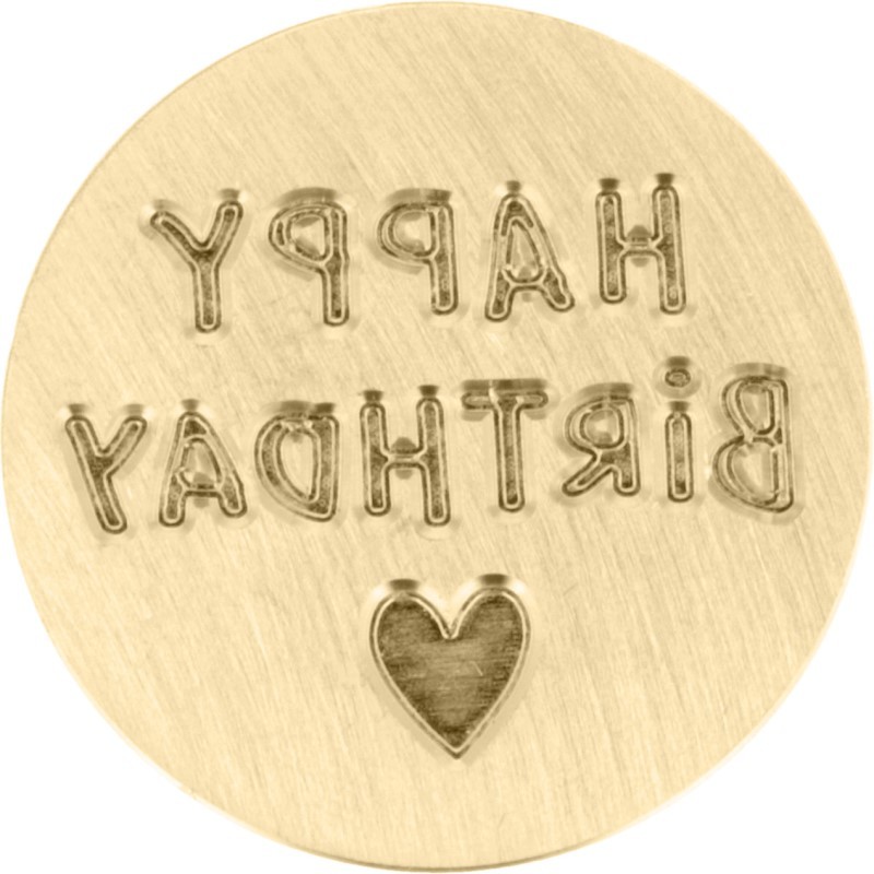 25 mm messing stempel - Artemio