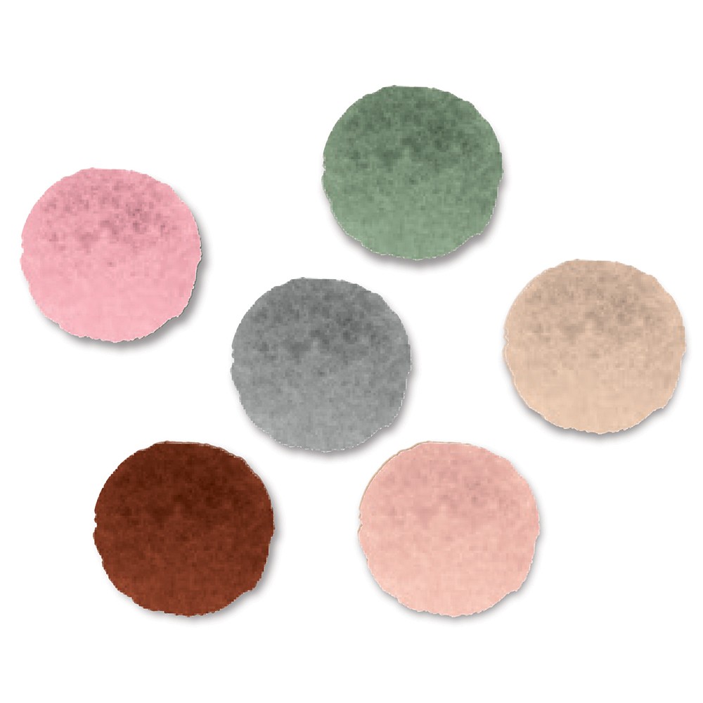 6 Pompons kleur 4 cm- Artemio