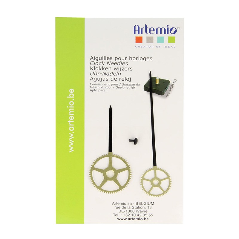 Aiguilles pour horloge roues - Artemio