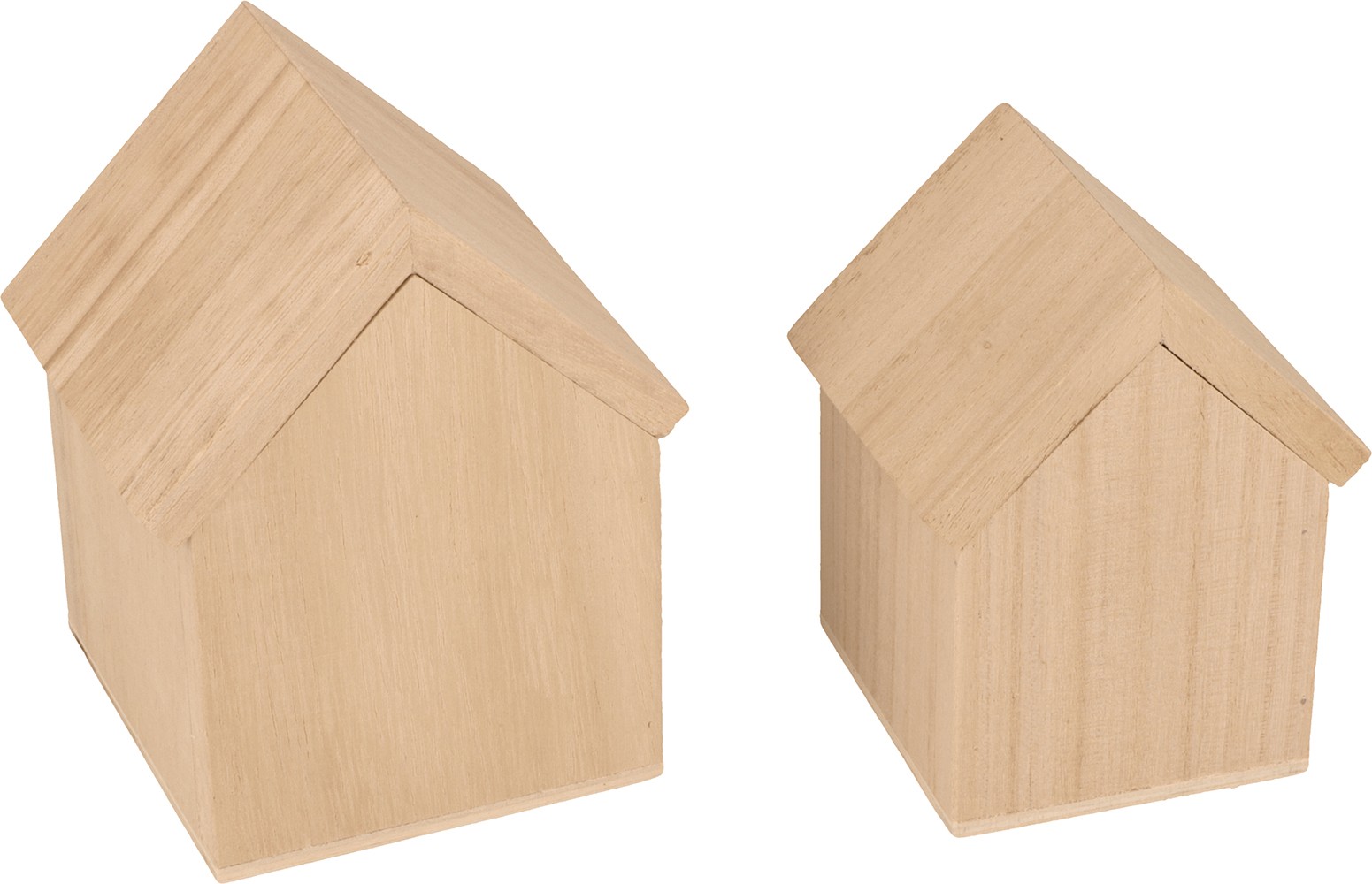 2 maisons aimantées - bois - Artemio