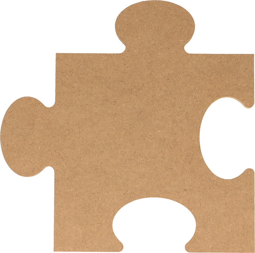 Silhouet puzzel 15x15 cm - MDF - Silhwood