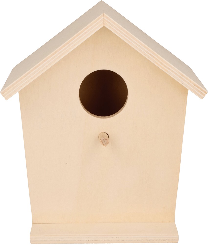 Houten nestkastje 16x18,5 cm -  Artemio