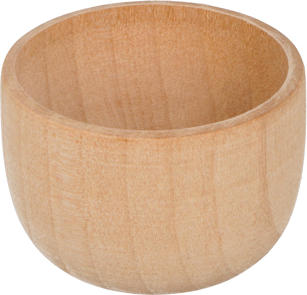 6 coquetiers en bois 4,5 cm - Artemio