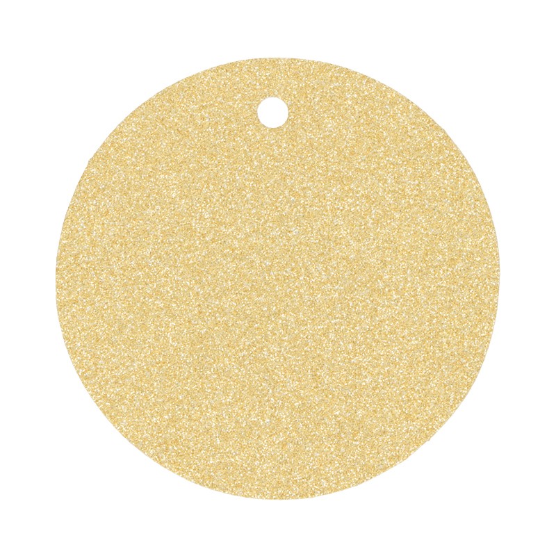 30 gouden etiketten 4,5 cm - Artemio