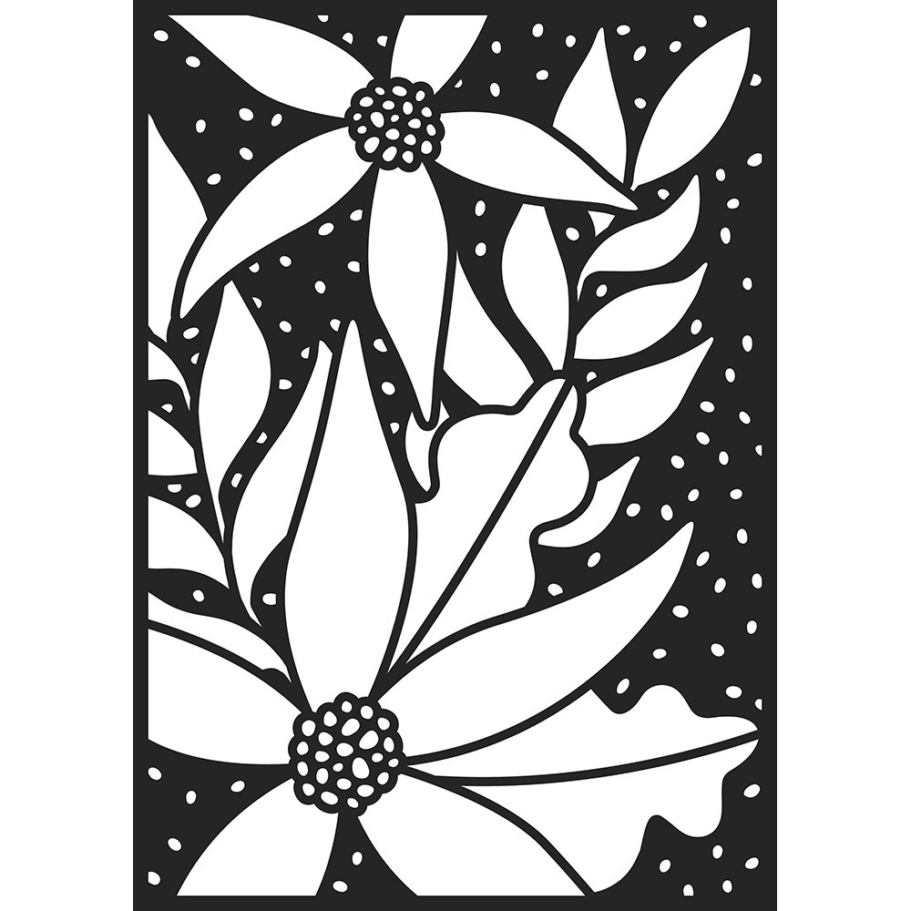 Stippen sjabloon 21x29.7 cm - Artemio