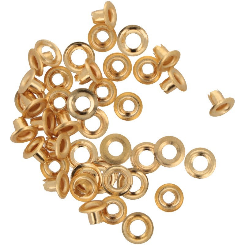 50 gouden oogjes 3 mm - Artemio