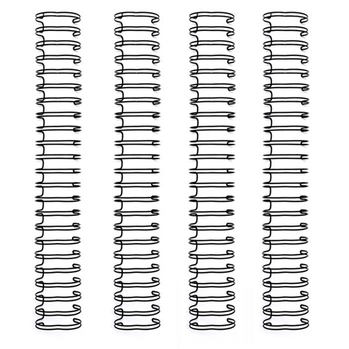 4 binding wires black 1,58 cm - We R
