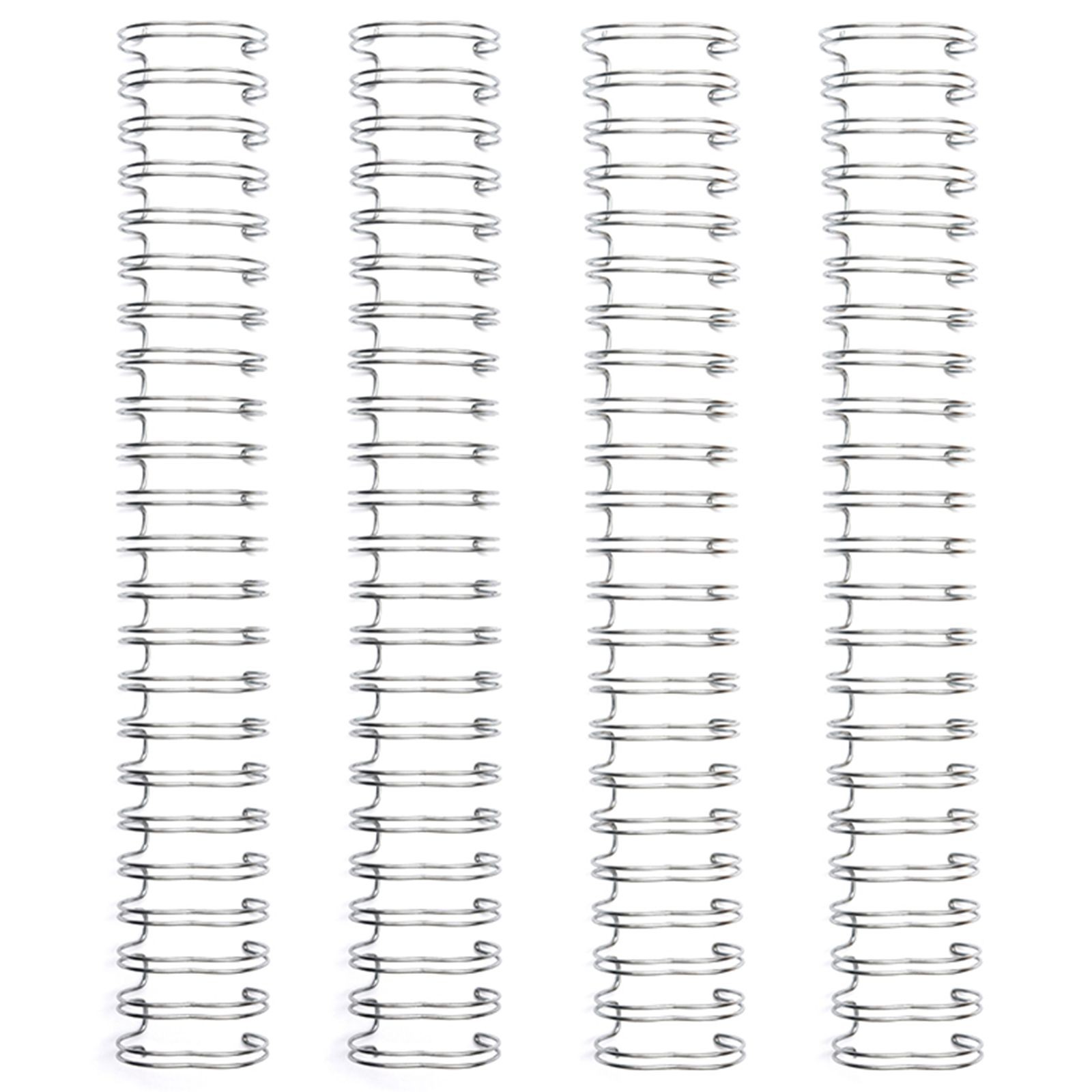 4 binding wires silver  1,58 cm - We R