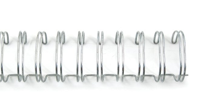 2 binding wires silver 1,58 cm - We R