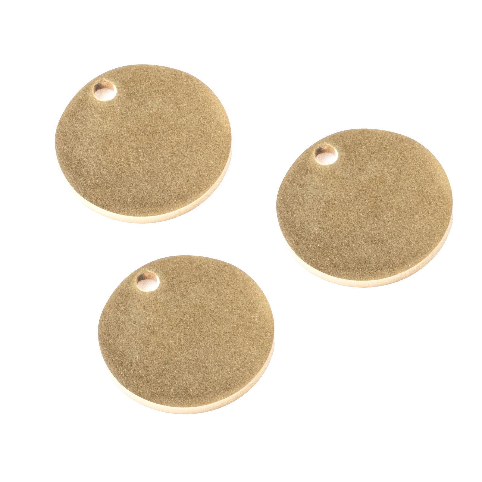 3 circle charms - jewelry press - We R