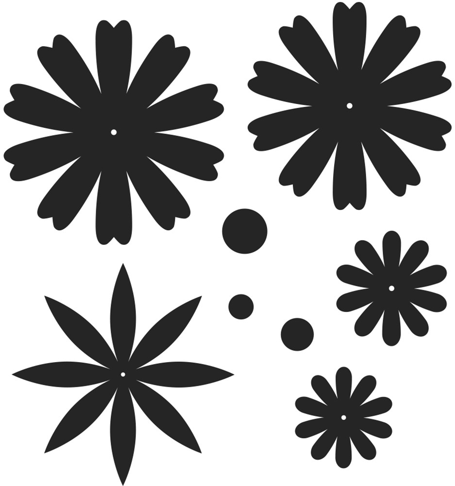 Snijmatrijzen bloemen - Artemio