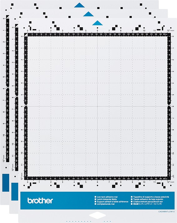 3 licht plakkende matten SDX - 30,5x30,5 cm - ScanNCut 