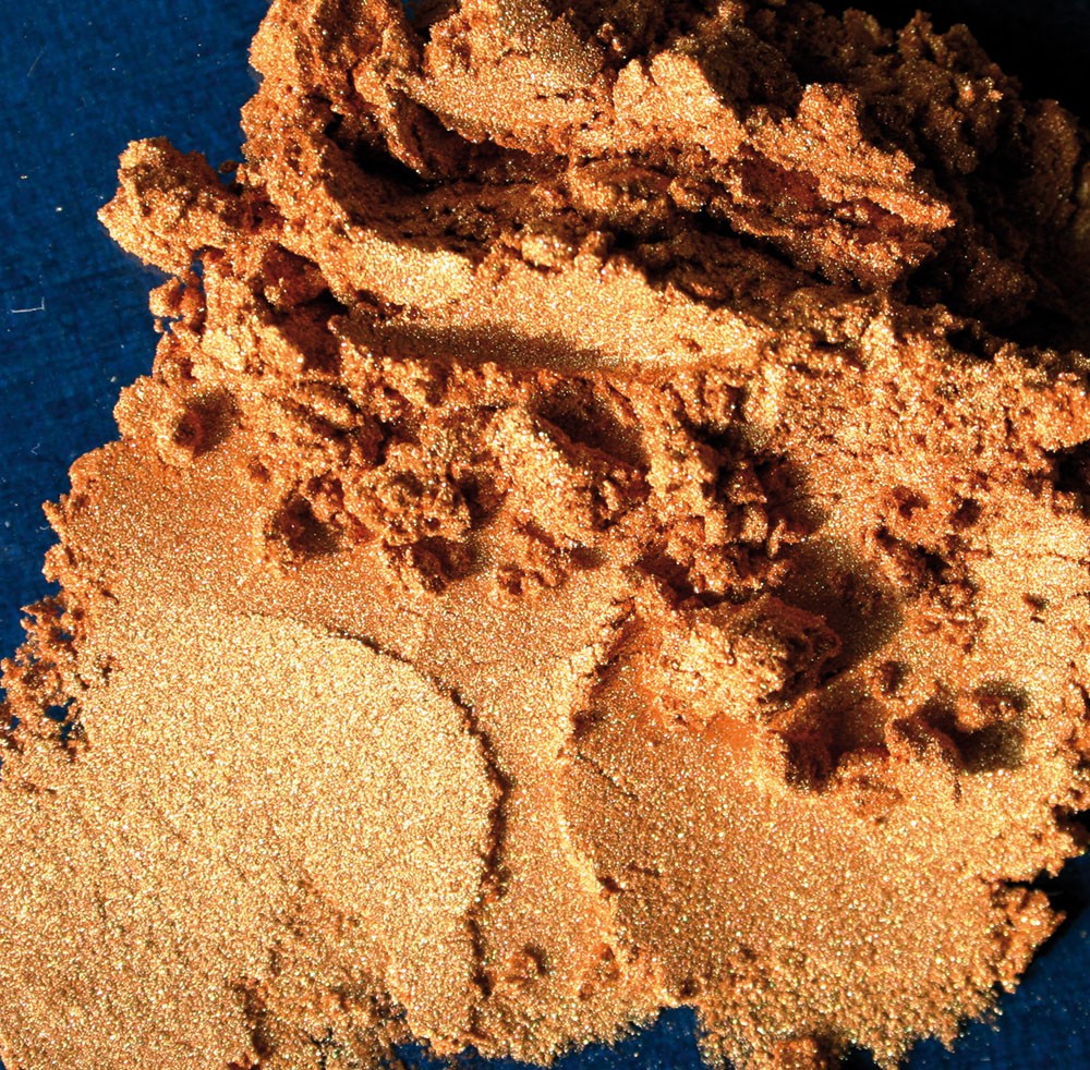 Colortricx - pigmenten - richgold - 16 gr- Powertex