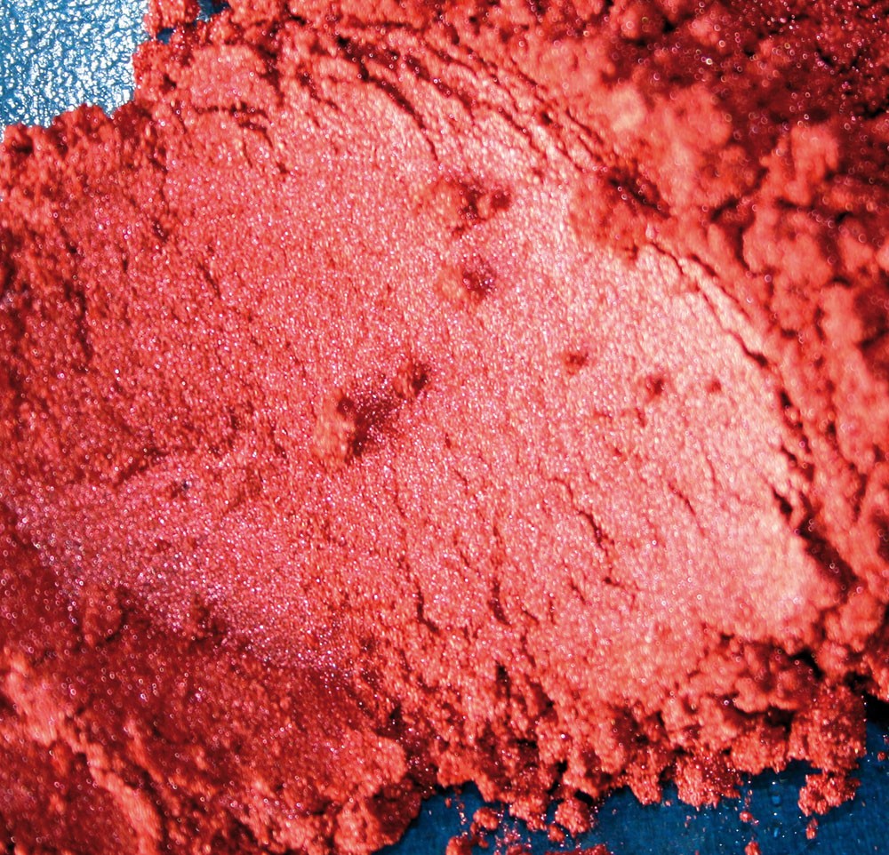 Colortricx - pigmenten - red pearl - 12 gr - Powertex