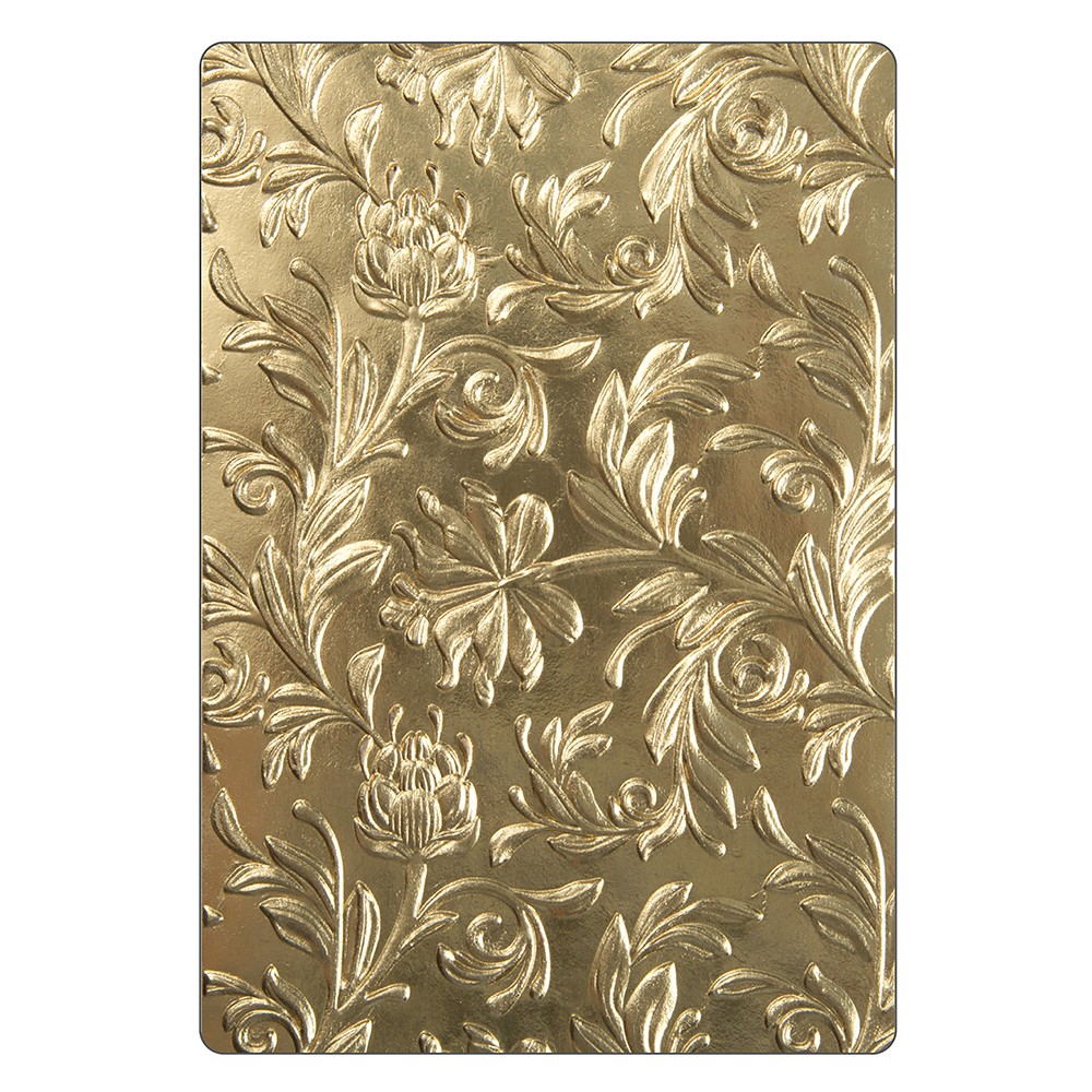 3-D Texture  Fades embossing  botanical - Sizzix