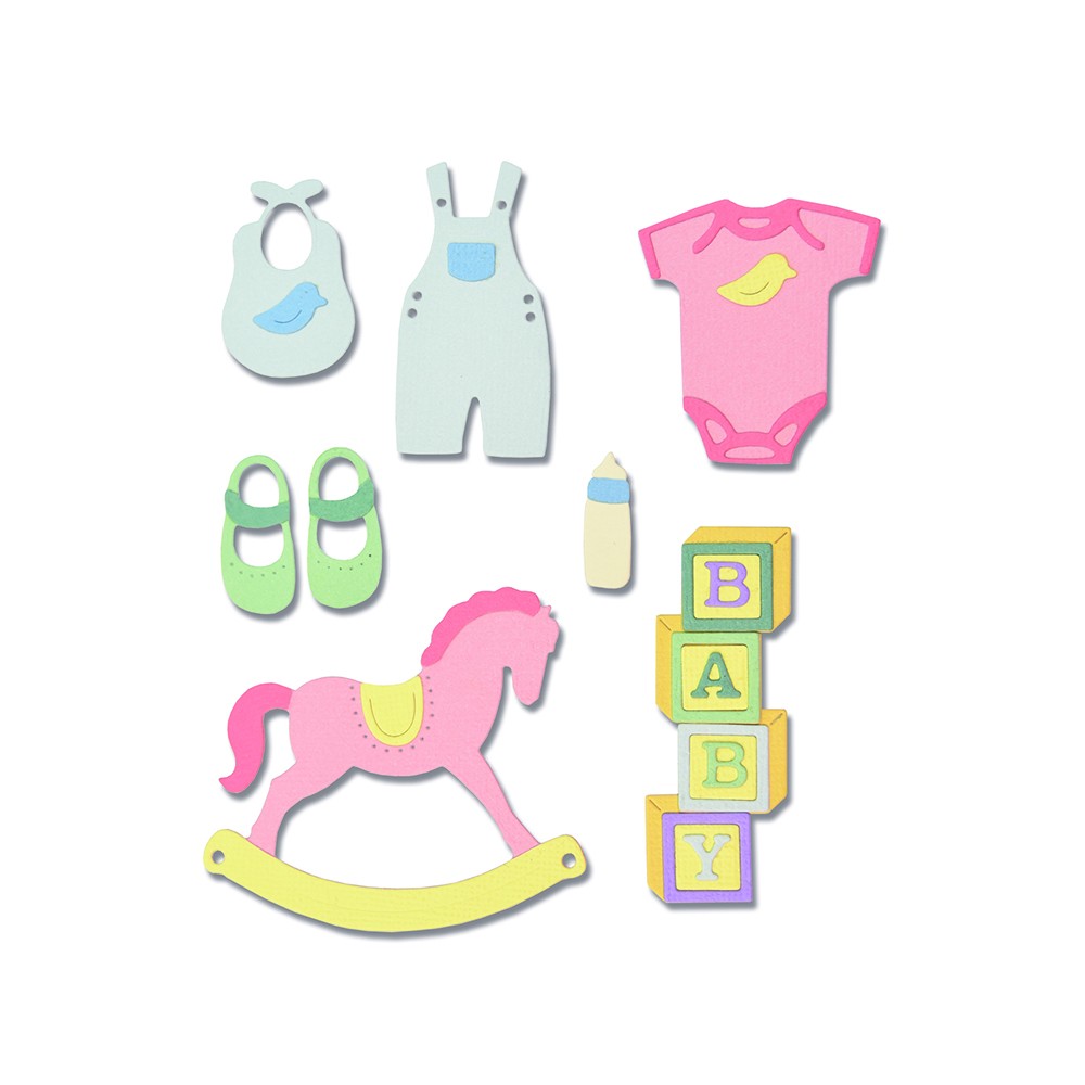 Thinlits die New baby - Sizzix