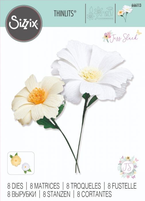 Thinlits die Daisy flower mix - Sizzix