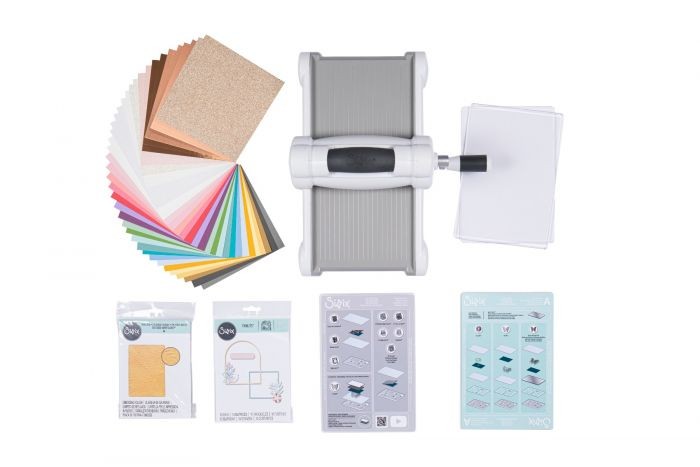 Starter kit Big shot  white gray A5 - Sizzix