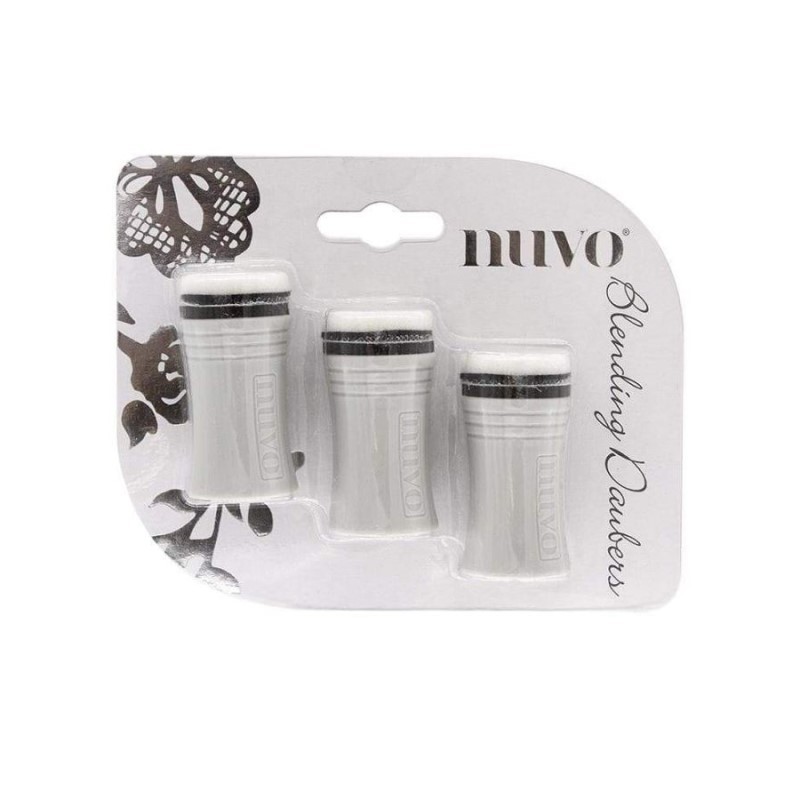 3 brushes blending dauber - Nuvo