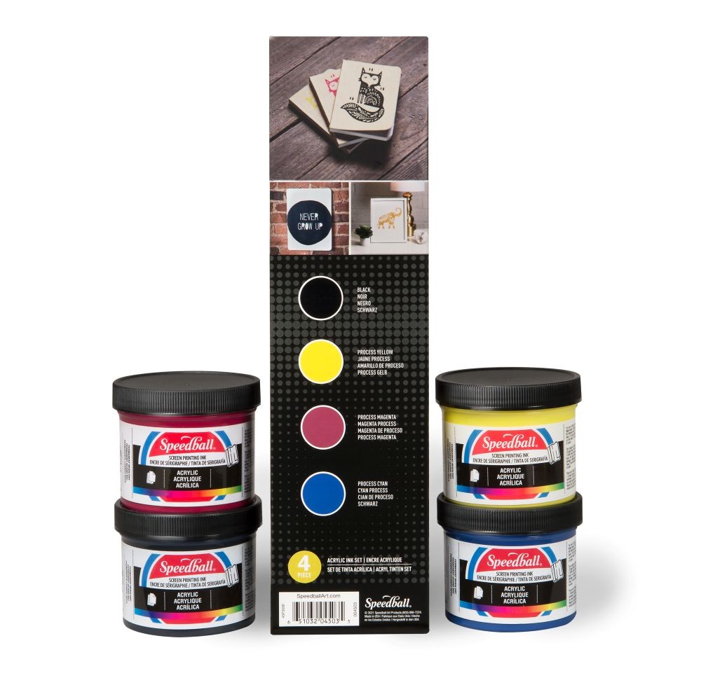 Starter set acryl screen printing - Speedball